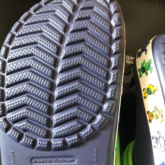 GRATEFUL DEAD Crocs 50th Anniversary M9 W11 NWT - Picture 10 of 17